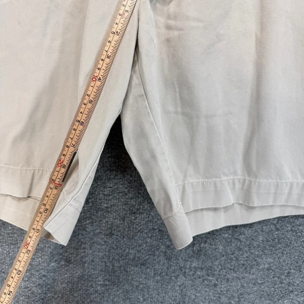 Polo‎ Ralph Lauren Prospect Shorts Mens 33 Tan Khaki Cotton Chino Classic Y2K